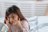 Massaging the affected eye can improve drainage. (Image via Pexels/Ron Lach)